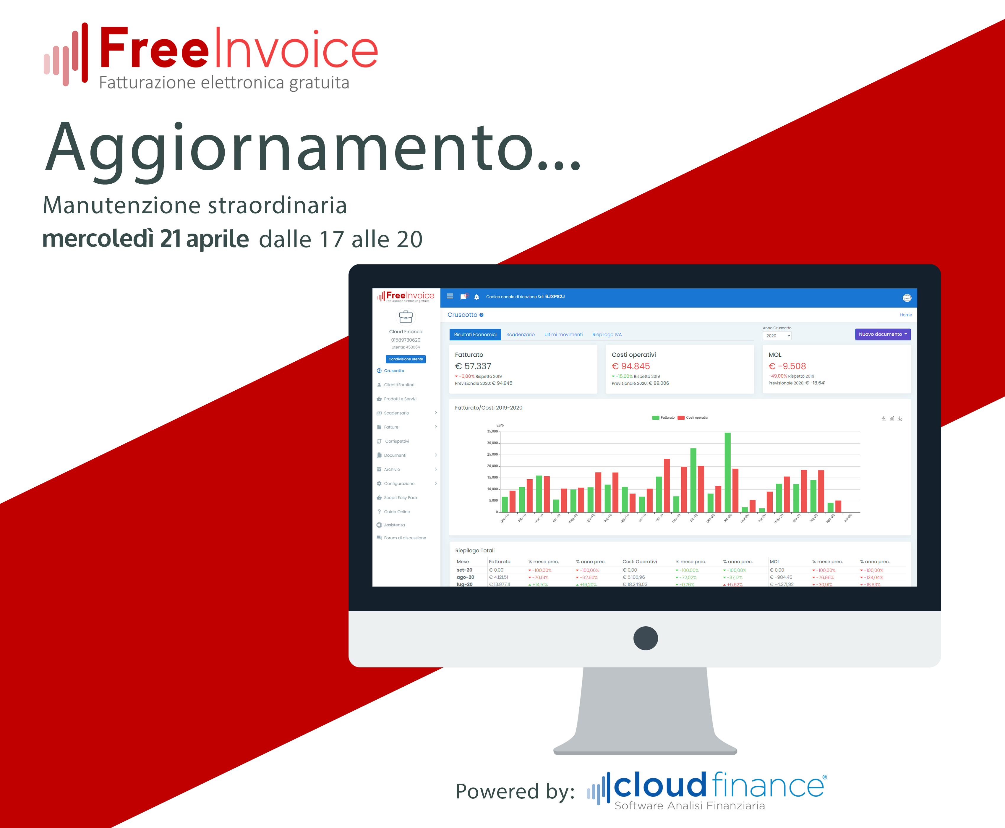 Free Invoice - Aggiornamento