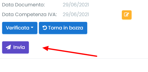 Non c'è il tasto &quot;Firma ed invia&quot;